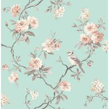 Our range of vibrant teal wallpapers add the perfect pop of colour to any room. Vintage Pink Floral Wallpaper Wayfair