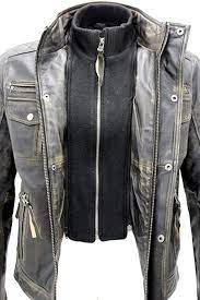 Men S Black Warm Vintage Brando Leather Biker Jacket Xs At Amazon Men S Clothing Store Biker Jacket Leather Biker Jacket Jackets