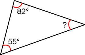 Classify triangles and find measures of their angles. The Angle Sum Of A Triangle Is 180 Lesson With Proof Varied Exercises