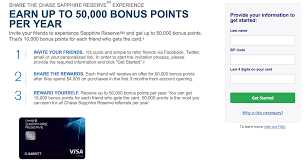The chase sapphire preferred referral allows you to earn 15,000 ultimate rewards per approval up to a maximum of 75,000 points per calendar year. Chase Sapphire Reserve Now Has 10 000 Points Bonus For Referring A Friend Refer In The Comments Doctor Of Credit