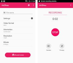Screen recorder para android, descargar gratis. Airshou Screen Recorder Apk Download For Android Latest Version 0 2 1 Tv Shou Rec