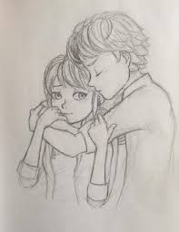 Pin By Maria On Love Cute Drawings Of Love Cute Drawings Cute Couple Drawings