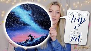 Und ersterer schrieb für den hohen adel beider kastilien, letzterer für den großen könig und den großen hof von versailles! Diy Bilder Malen Galaxie Wip Und Tutorial Krigelkragel Desiree Ann Youtube