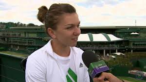 Serena williams faces simona halep in the wimbledon ladies' final. Simona Halep Live Wimbledon Interview Youtube