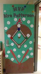 But i have to be honest with you.i think it was too primary for my 3rd graders. Baseball Themed Door Teacher Appreciation Doors Teacher Appreciation Door Decorations Sports Theme Classroom