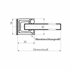 Het slanke walk in profiel maakt het schitterende afscheiden mogelijk van moderne transparante doucheruimtes. Hsk Walk In Pro Concept Wandanschlussprofil Hardys24