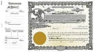 Free delivery on qualified orders. Amazon Com Goes 50 Corporation Stock Certificate Pack Of 25 Office Products
