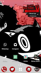 Persona 5 Android Theme Smt Persona 5 Amino So heres my take on a persona 5 rainmeter. persona 5 android theme smt persona