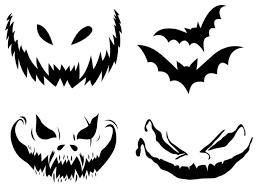 Gruselige Kurbisgesichter Vorlagen Zum Ausschneiden Ausdrucken Halloween Kurbisgesichter Vorlagen Kurbisse Schnitzen Kurbis Schnitzen Vorlage Katze