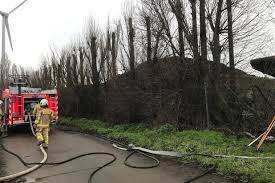 Volgende voertuigen van post ieper werden opgeroepen: Brand Bij Houtrecyclagebedrijf In Ieper Ongevallen Kw