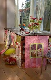 Table Fort Another View Goruntuler Ile Kirlent Oyun Evleri Fikirler