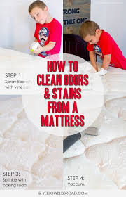 How To Clean Mattress Stains Odors Clean Mattress Stains Mattress Cleaning Cleaning Hacks