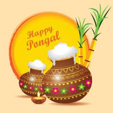 Pongal Vector Illustrations Free Download Pongal Greeting Free Download In 2020 Free Business Card Design Vector Business Card Business Card Material