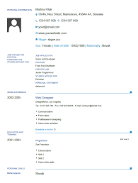 Our website was created for the on the website you will find samples as well as cv templates and models that can be downloaded free of. Europass Style Of Cv June 2021