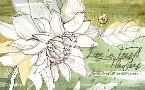 Love N Fresh Flowers Has A New Website This Illustration On The Home Page Was Hand Painted By Momental Designs Flower Farm Beautiful Flower Quotes Flowers