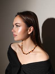 Baltic Amber Land Collier d'ambre pour adultes