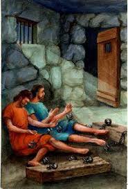 And a vision appeared to paul in the night; Singing Is A Way Of Resisting Despair And Fear Singing Is An Act Of Resistance Bible Pictures Bible Illustrations Paul The Apostle