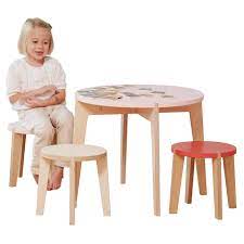 Children S Play Table Stool For Children By Blueroom Afilii