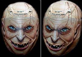 75 Of The Most Creative Motorcycle Helmets That You Have Ever Seen Motorcycle Helmets Cool Motorcycle Helmets Cool Bike Helmets