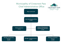 organizational charts crowsnest pass