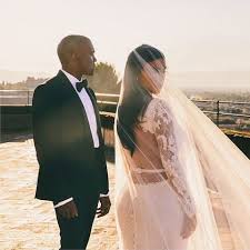 Kim kardashian west and kanye west attend the wsj. Kim Kardashian Wedding New Photo With Kanye West