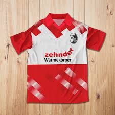 Ein weiteres highlight sind die farblich abgesetzten ärmel und die. Sc Freiburg Home 1993 Westkurve Retro Fussball Trikots
