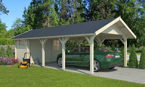 Als bausatz geliefert, lässt sich auch ein doppel carport mit etwas handwerklichem geschick und dem nötigen werkzeug leicht montieren. Ein Gartenhaus Mit Carport Gartenhausfabrik Magazin