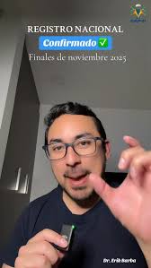 Se confirma el Registro Nacional para el #ingresoalau 2026 en noviembre ✅