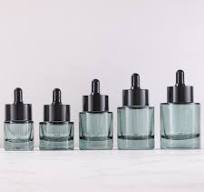 15ml 20ml 30ml 40ml 50ml Glass Cosmetic Pump Bottle Face Serum Bottles Custom Empty Luxury Hair Essential Oil Dropper Bottle