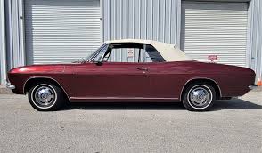 Image result for Regal Red 1965 Corvair