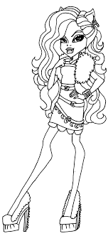 Each printable highlights a word that starts. Drawing Monster High 24924 Animation Movies Printable Coloring Pages