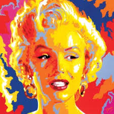 Marilyn Monroe by Vladimir Gorsky (32 x 32)