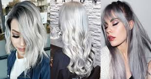 Don't think that just because you have grey hair that you need a short haircut for a stylish look. 49 Grey Silver Hair Colors Tips For Going Gray
