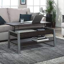 Enjoy a coastal centerpiece with this sauder cottage road coffee table. Rock Glen Lift Top Coffee Table Blade Walnut 425774 Sauder Sauder Woodworking
