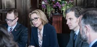 Image captionthe interview took place in the garden of a house near where the couple live in montecito, west of los angeles. Madam Secretary Thin Ice Starry Constellation Magazine
