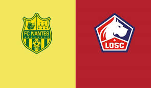 Remate parado junto al lado derecho de la portería. Ligue 1 Livestream Nantes Lille Am 07 02