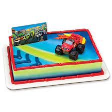Maybe you would like to learn more about one of these? Blaze And The Monster Machines Cake Topper Walmart Com Walmart Com