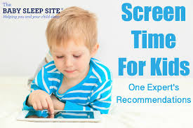 Screen Time For Kids One Experts Recommendations