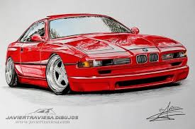 Bmw M8 Car Design Illustration Wallpaper Drawing Custom Car Design Hiper Car Muscule Car Bmw Art Retro Cars Car Drawings
