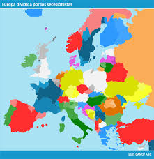 Mapa em branco da europa globo mapa do mundo, clássico europeu. Referendum Cataluna El Mapa Que Muestra Por Que Ningun Pais Europeo Reconocera La Independencia De Cataluna