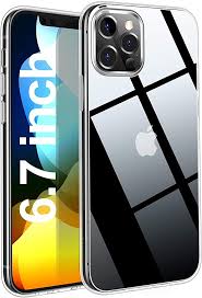 Amazon Com Threebees Iphone 12 Pro Max Case Clear Slim Fit Thin Soft Cover With Premium Flexible Bumper Prote Iphone Phone Cases Protective Clear Iphone Case