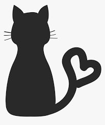 Check spelling or type a new query. Sphynx Cat Kitten Silhouette Drawing Clip Art Cat Silhouette With Heart Tail Hd Png Download Kindpng