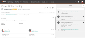 Bmc remedy action request system 8.1 supports a wide variety of reports, including from a query builder, and editing of reports, using the free eclipse data visualization and reporting plugin birt, and exports of reports in… Managing Release Tickets Documentation For Remedy With Smart It 19 11 Bmc Documentation