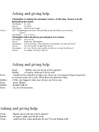 Contoh asking for permission kelas 8 smp october 10, 2020 post a comment asking for permission. Asking And Giving Help Pdf Waiting Staff Pleasure