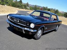 Image result for Raven Black 1966 Mustang