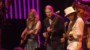 Carlos santana and his band playing soul sacrifice. Tedeschi Trucks Band Covers Soul Sacrifice At Woodstock Site On Santana S Birthday