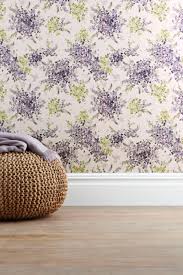 Buy Watercolour Floral Wallpaper From The Next Uk Online Shop Floral Wallpaper Watercolor Floral Wallpaper Grey And Purple Wallpaper
