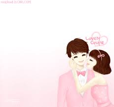 Kartun Animasi Korea Couple Romantis Ciuman Kartun Gambar Romantis Romantis