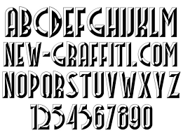 Free Download 3d Font Style Facets Lettering Alphabet Fonts Fonts Alphabet Lettering Guide