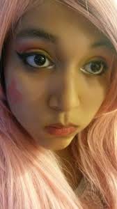 September 1990 throwback. Make up and hair test for performance of “Vogue”  at @mtv awards. I love my bangs sticking out under the wig. I'll have to  try that blue eyeshadow again!